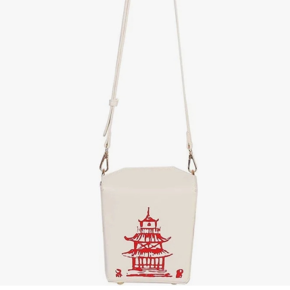 Fashion- Chinese Food Crossbody - Faux /Poly fabric - Picture 2 of 7